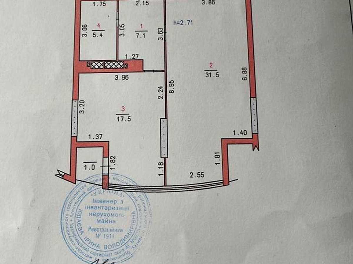 Квартира на вул. Подільська, 115 в Хмельницькому, ID 392188, фото №10