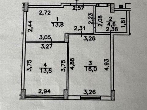 Квартира на вул. Університетська вул., 3/11 в Києві, ID 275836, фото №18