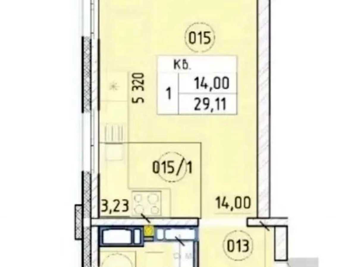 Квартира на вул. Михайла Максимовича, 28Е в Києві, ID 475494, фото №29