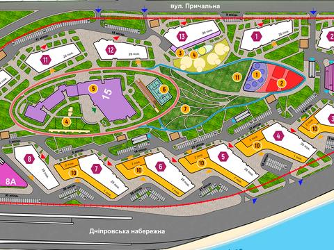Купити квартиру за адресою вул. Причальна, 8 в Київ на Findly.com.ua Квартира на вул. Причальна, 8 в Київ, ID 276346, фото №1