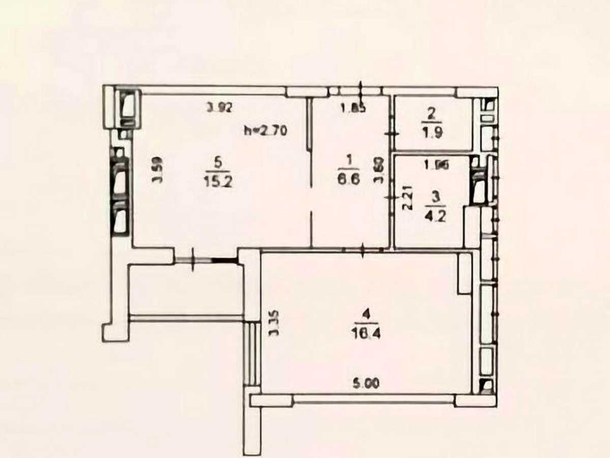 Квартира на вул. Набережна, 8д в Києві, ID 312292, фото №10