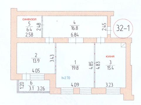 Квартира на вул. Ігоря Бедзая вул. , 96/1 в Миколаєві, ID 277972, фото №11