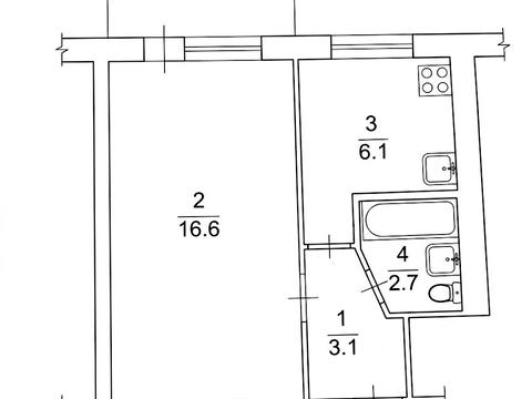 Квартира на вул. Донецька, 57 в Києві, ID 280263, фото №9