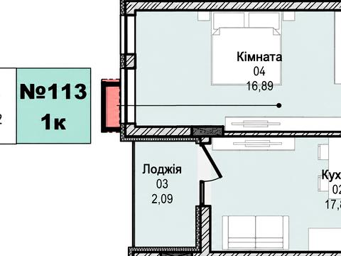 Квартира на вул. Фріца Гленца в Ужгороді, ID 280494, фото №3