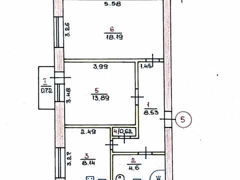 Квартира на вул. Панаса Мирного, 15 в Кривому Розі, ID 281083, фото №12