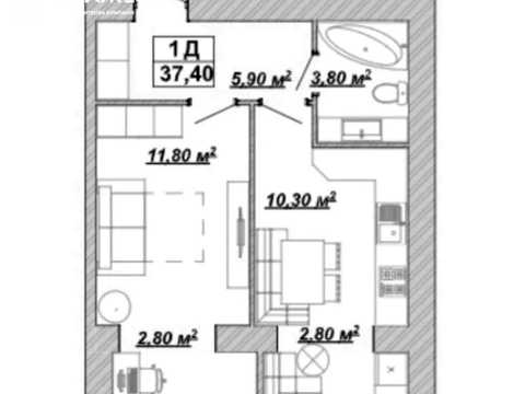 Квартира на вул. Княгинин в Івано-Франківську, ID 281948, фото №4