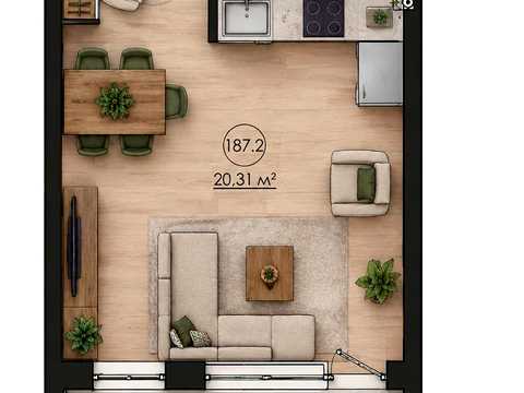 Квартира на вул. Юліана Целевича, 36-В в Івано-Франківську, ID 282371, фото №11