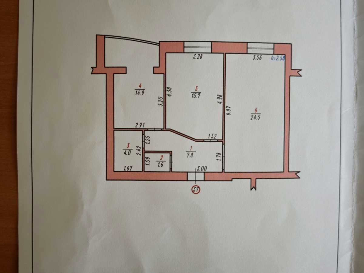 Квартира на вул. Північна, 115 в Хмельницькому, ID 392212, фото №7