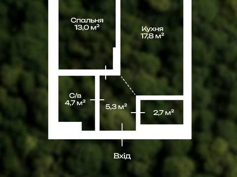 Квартира на вул. Всеволода Змієнка вул., 15/23 в Києві, ID 282927, фото №14