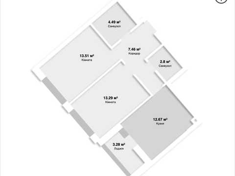 Квартира на вул. Квітки Цісик, 32 в Києві, ID 285246, фото №15