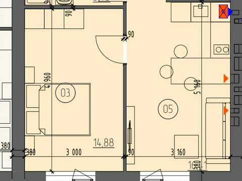 Квартира на вул. Новодвірська, 112 в Рівне, ID 286006, фото №2