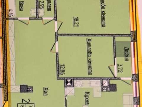 Квартира на вул. Щербанюка, 79 в Чернівцях, ID 288702, фото №14