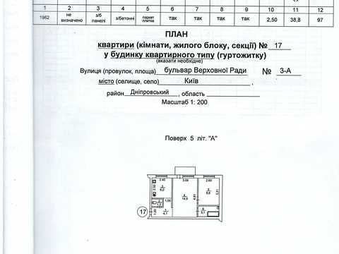 Квартира на бул. Верховної Ради, 3-А в Києві, ID 289305, фото №18