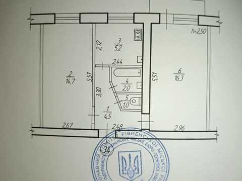 Квартира на вул. Василя Червонія, 59 в Рівному, ID 289461, фото №9