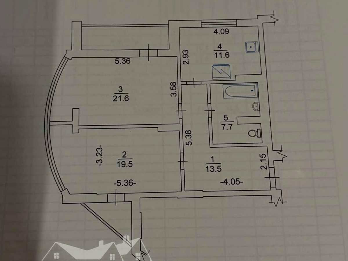 Квартира на вул. Симона Петлюри, 21-В в Києві, ID 313160, фото №15