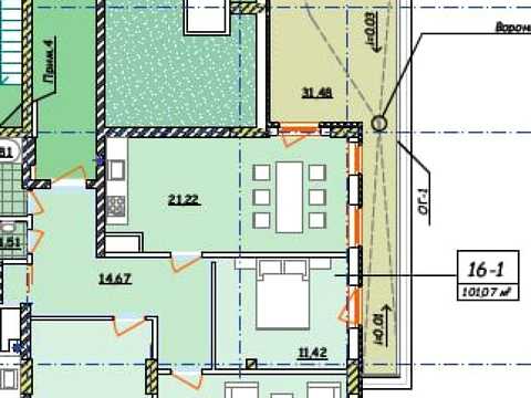 Квартира на вул. Очеретяна в Львові, ID 289607, фото №3