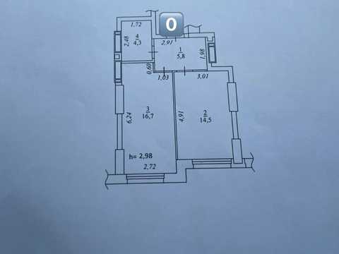Квартира на вул. Дегтярівська вул., 17 к1 в Києві, ID 290214, фото №12