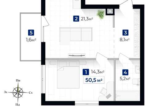 Квартира на вул. Євгена Коновальця в Івано-Франківську, ID 290742, фото №8