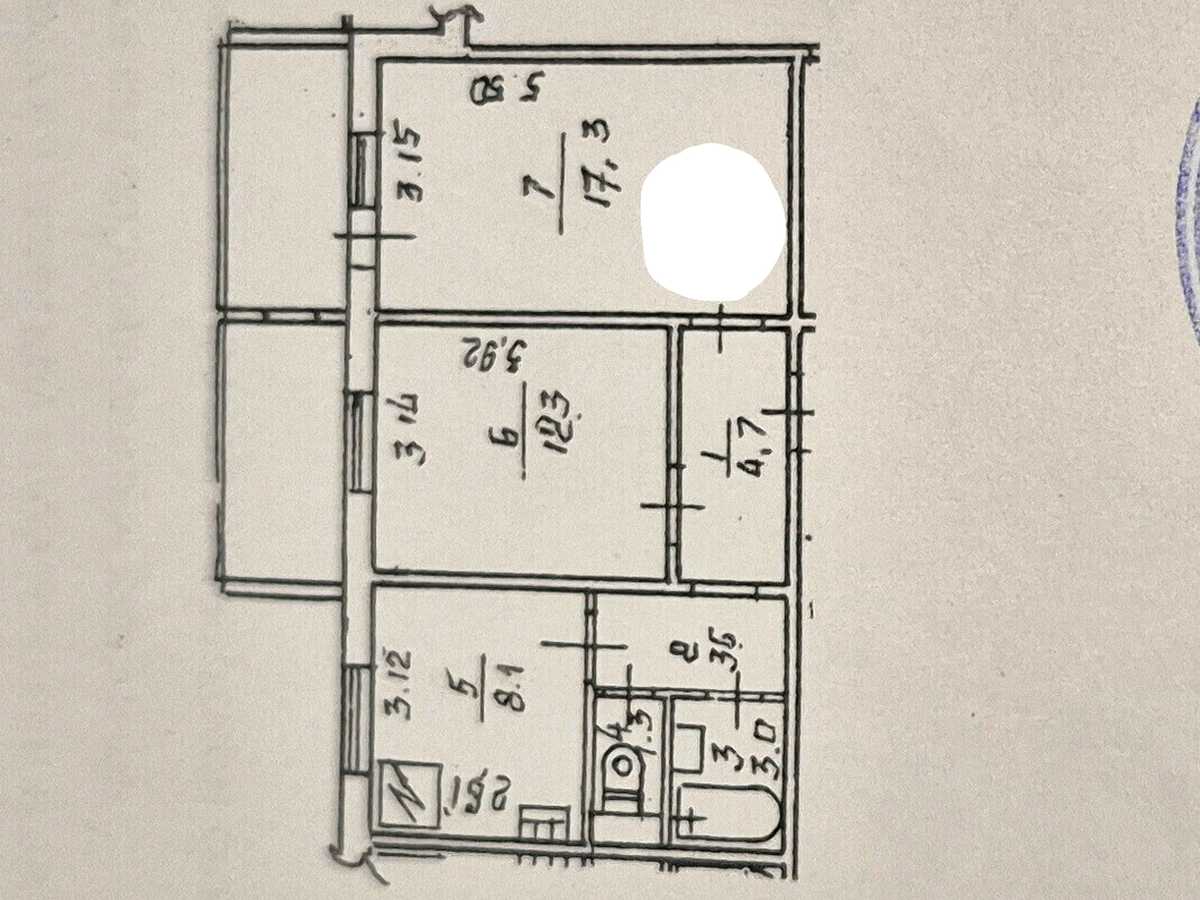 Квартира на вул. Анни Ахматової, 14-Б в Києві, ID 303420, фото №22