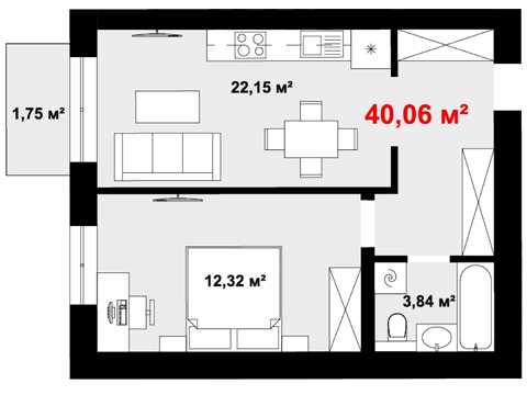Квартира на вул. Дмитра Коцюбайла в Івано-Франківську, ID 295056, фото №6