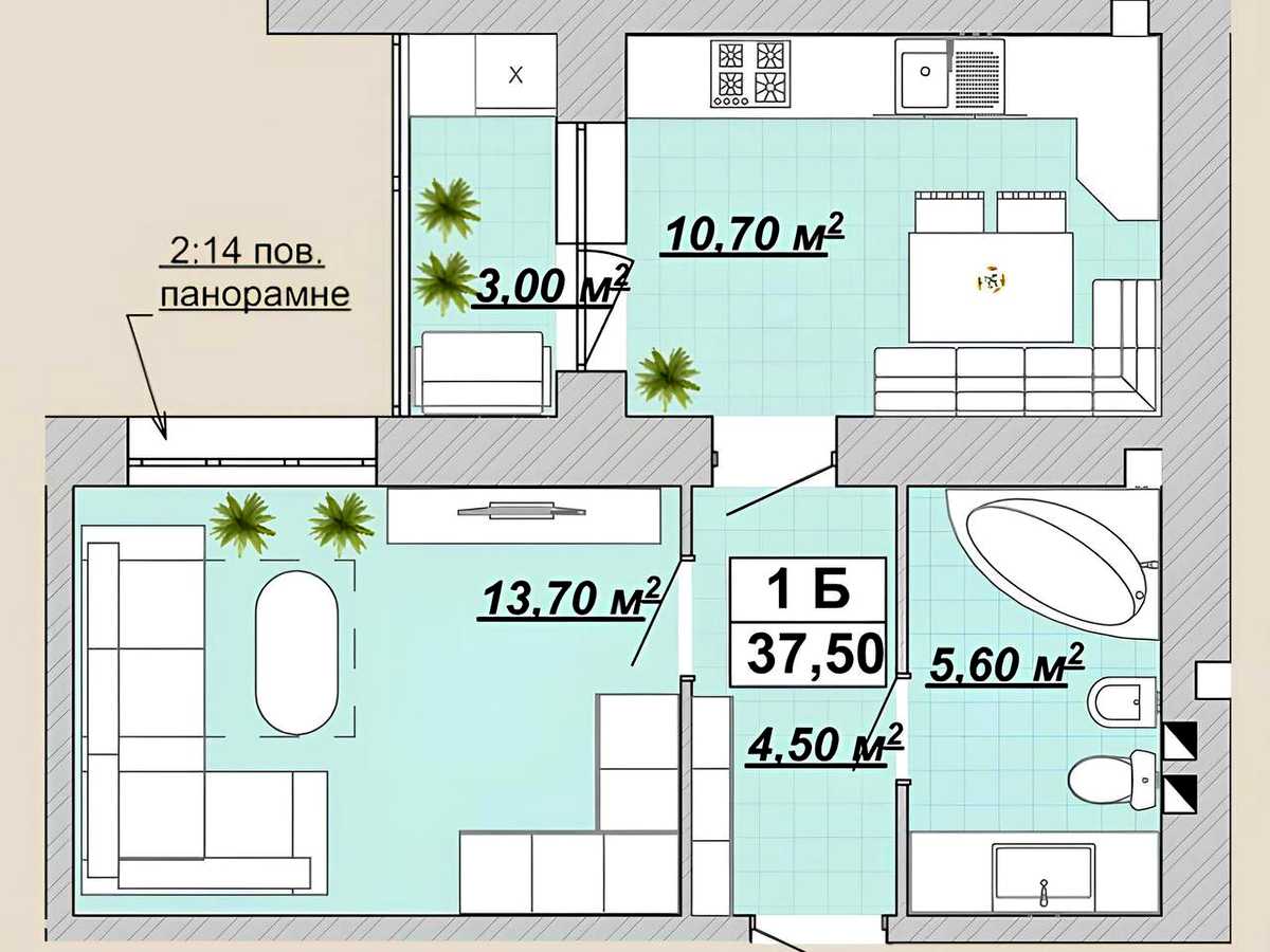 Квартира на вул. Княгинин в Івано-Франківську, ID 297034, фото №10