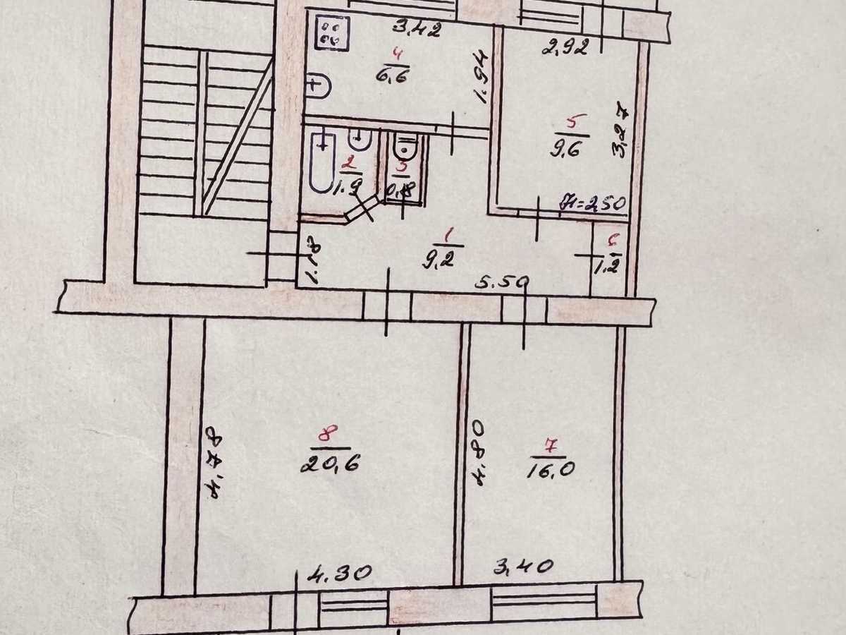 Квартира на вул. Володимирська, 1 в Хмельницькому, ID 391419, фото №14
