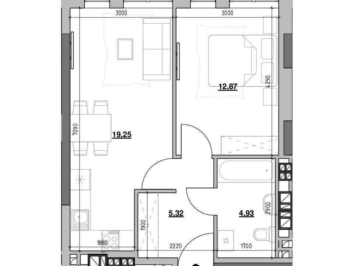 Квартира на вул. Тараса Шевченка в Львові, ID 296730, фото №17