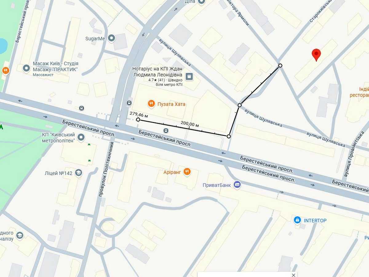 Квартира на вул. Старокиївська вул., 1/5 в Києві, ID 297775, фото №22