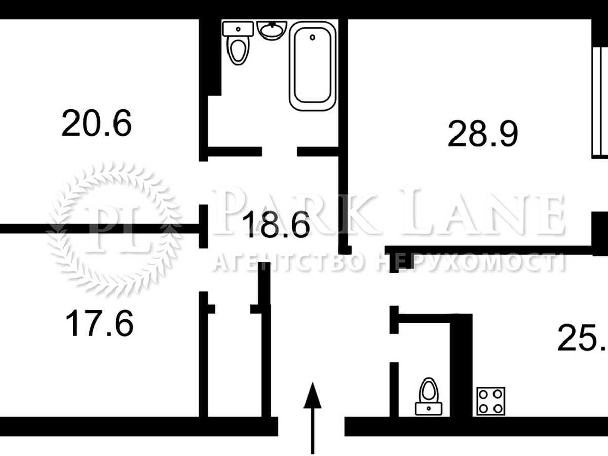 Квартира на бул. Миколи Руденка, 14-Е в Києві, ID 298207, фото №21