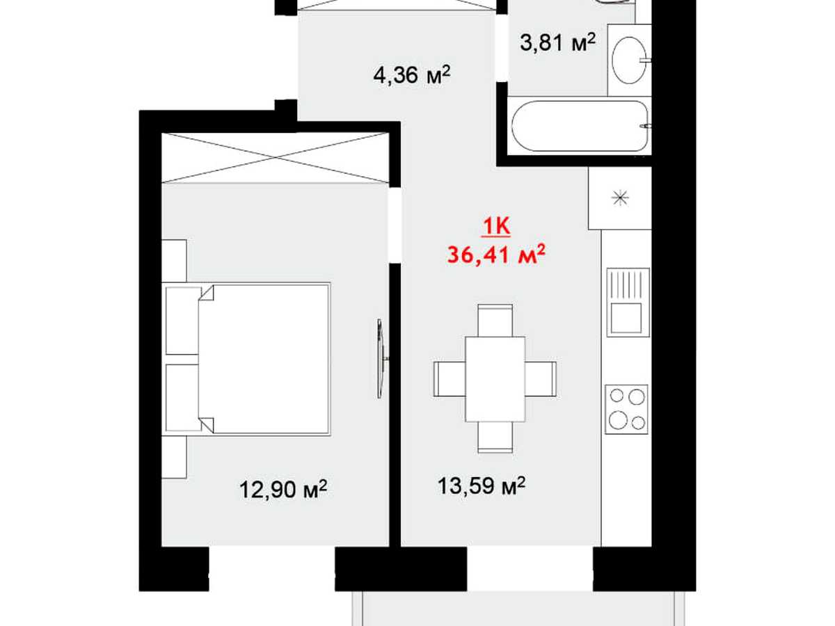 Квартира на вул. Урожайна, 7А в Івано-Франківську, ID 298617, фото №4