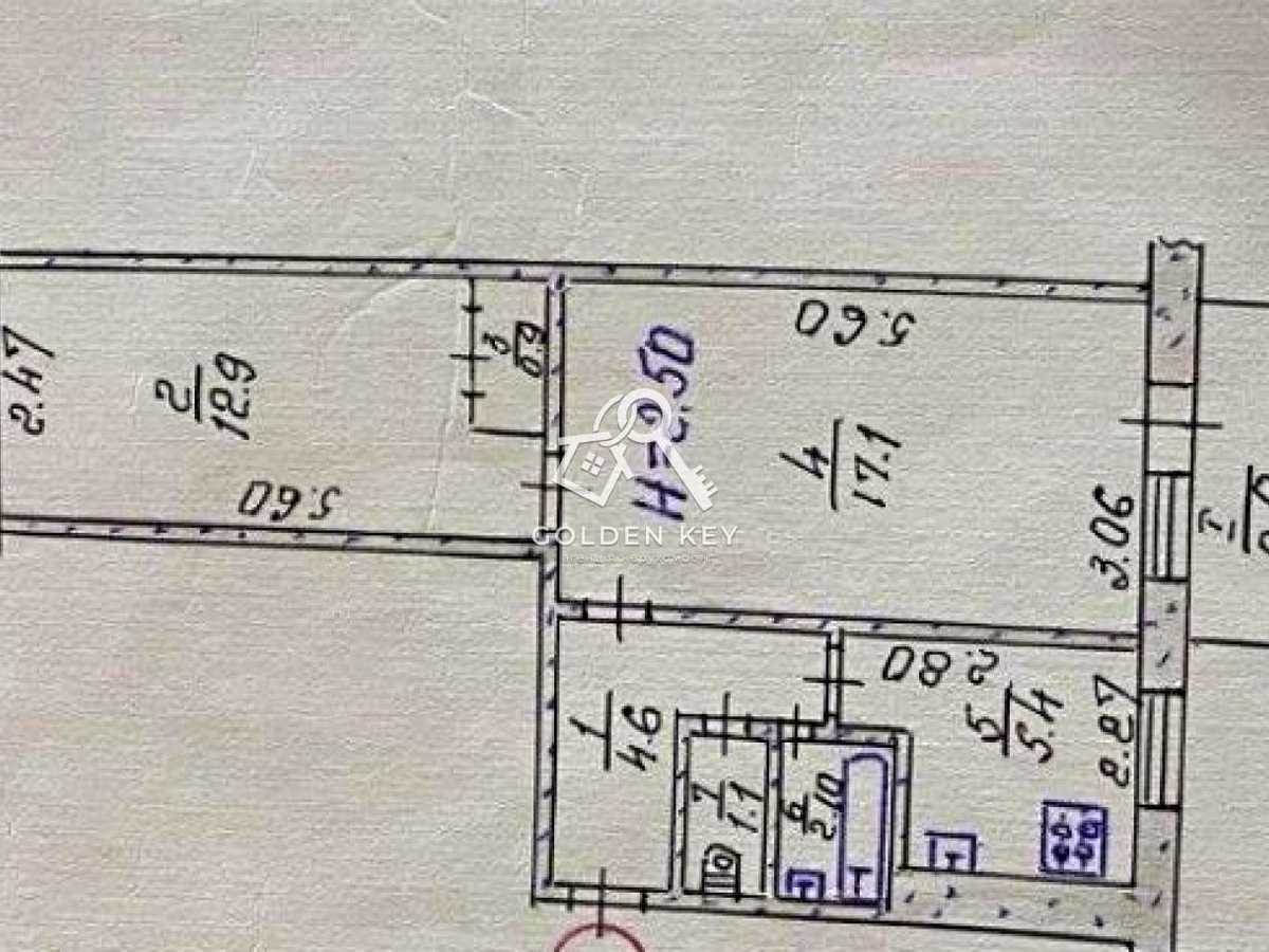 Квартира на пров. Бульварний, 8 в Кривому Розі, ID 298659, фото №24