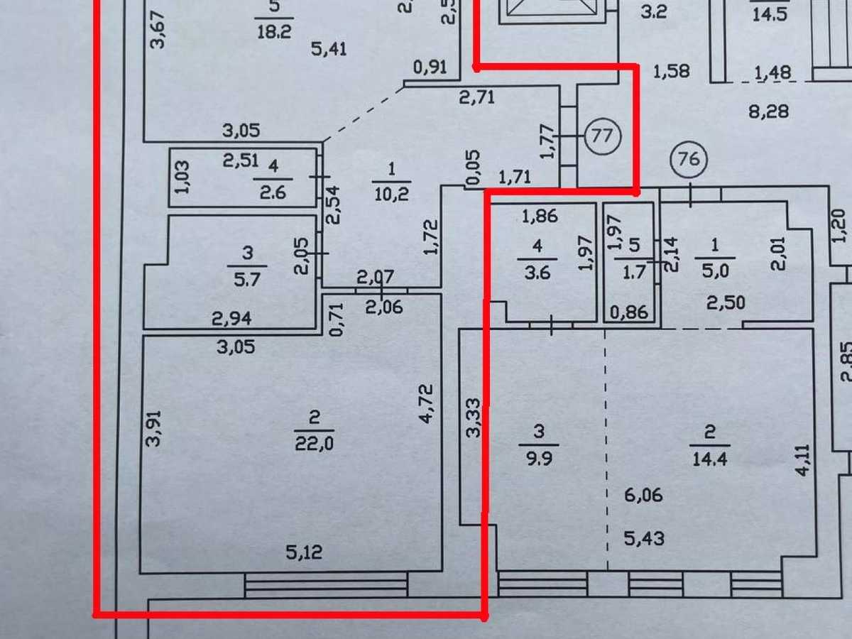 Квартира на вул. Генерала Чупринки в Львові, ID 299084, фото №19