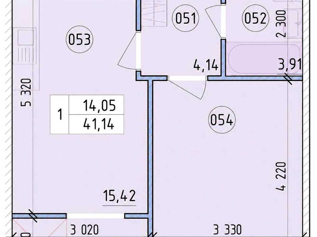 Квартира на вул. Михайла Максимовича в Києві, ID 300090, фото №18