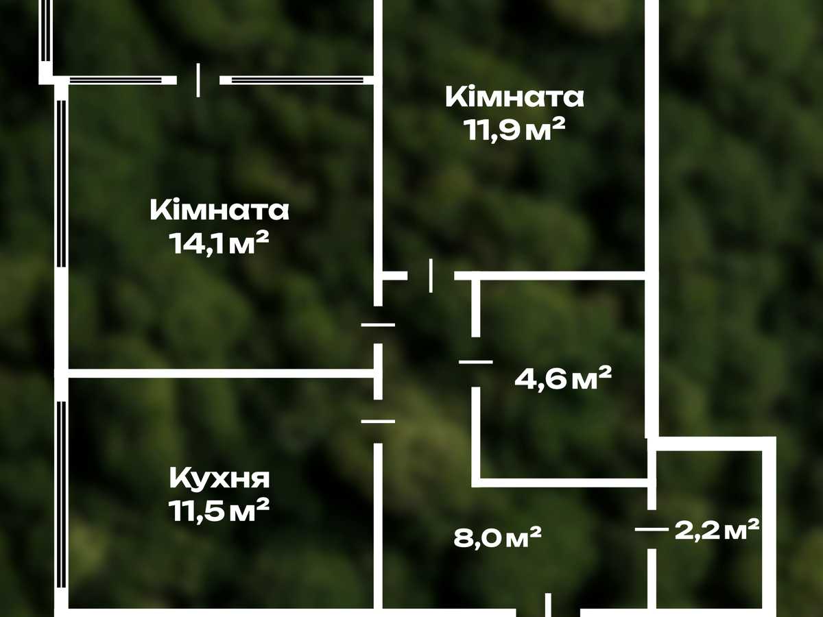 Квартира на вул. Зарічна вул., 4к1 в Києві, ID 300557, фото №24