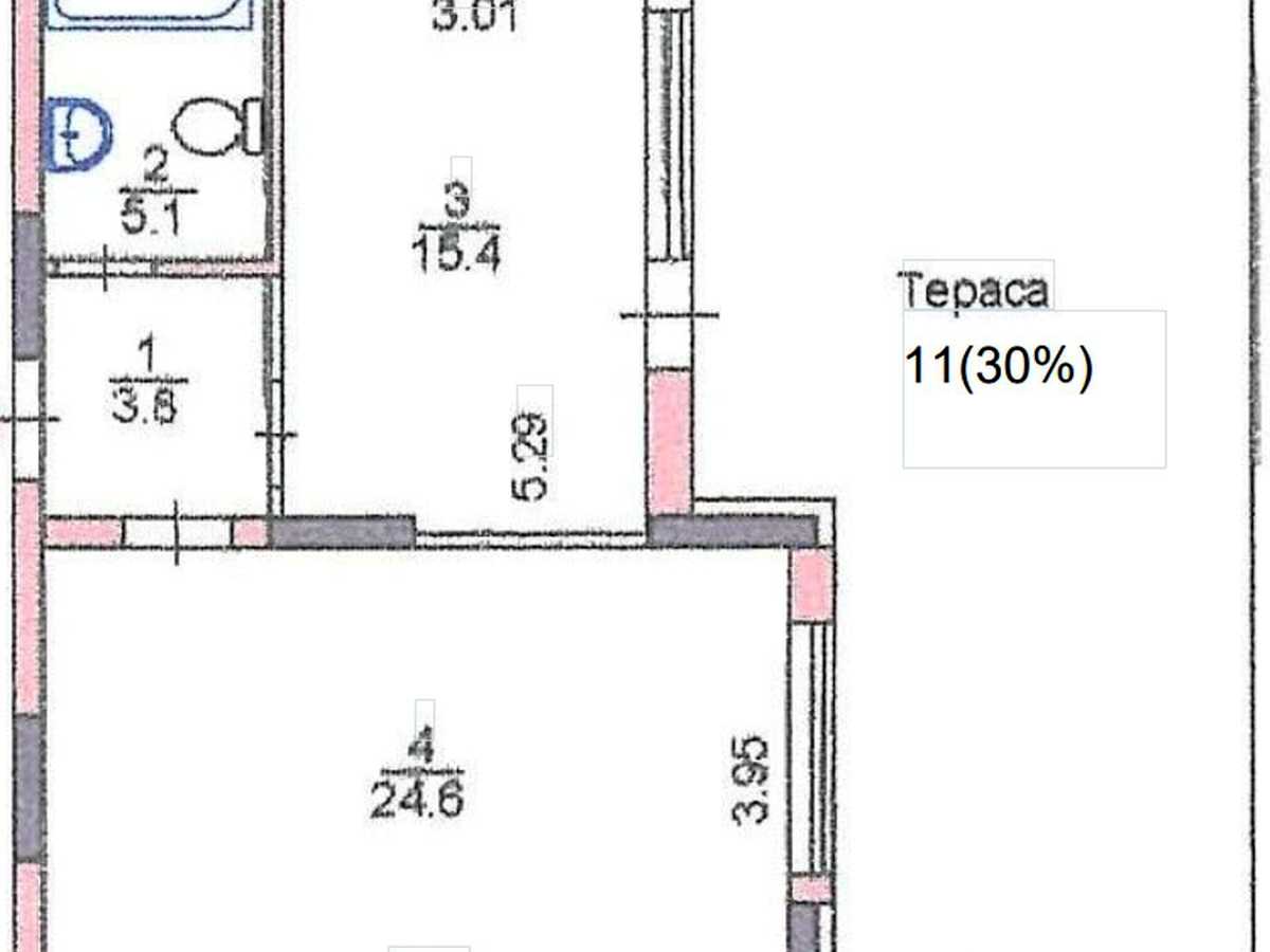 Квартира на вул. Дубищанська, 6 в Києві, ID 300771, фото №8
