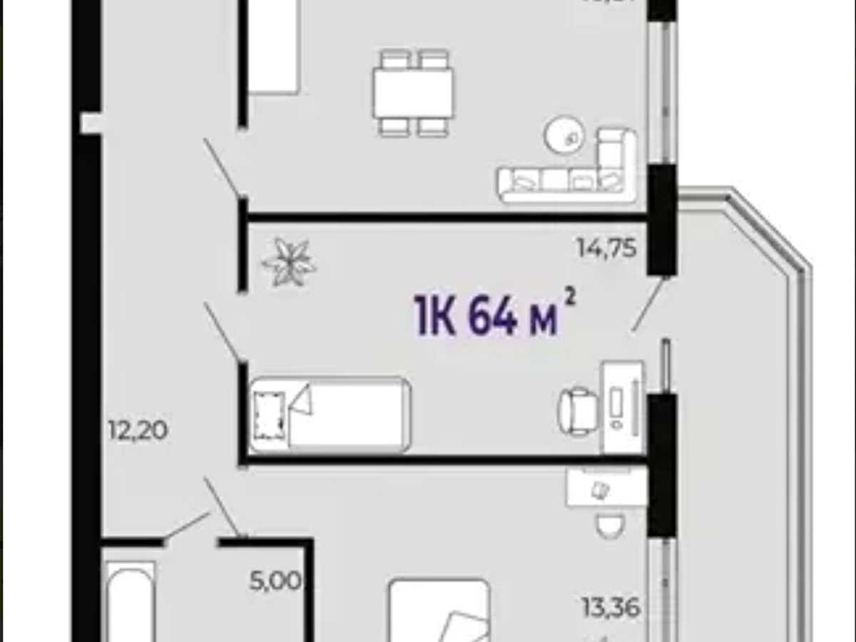 Квартира на вул. Долішня в Івано-Франківську, ID 310643, фото №9