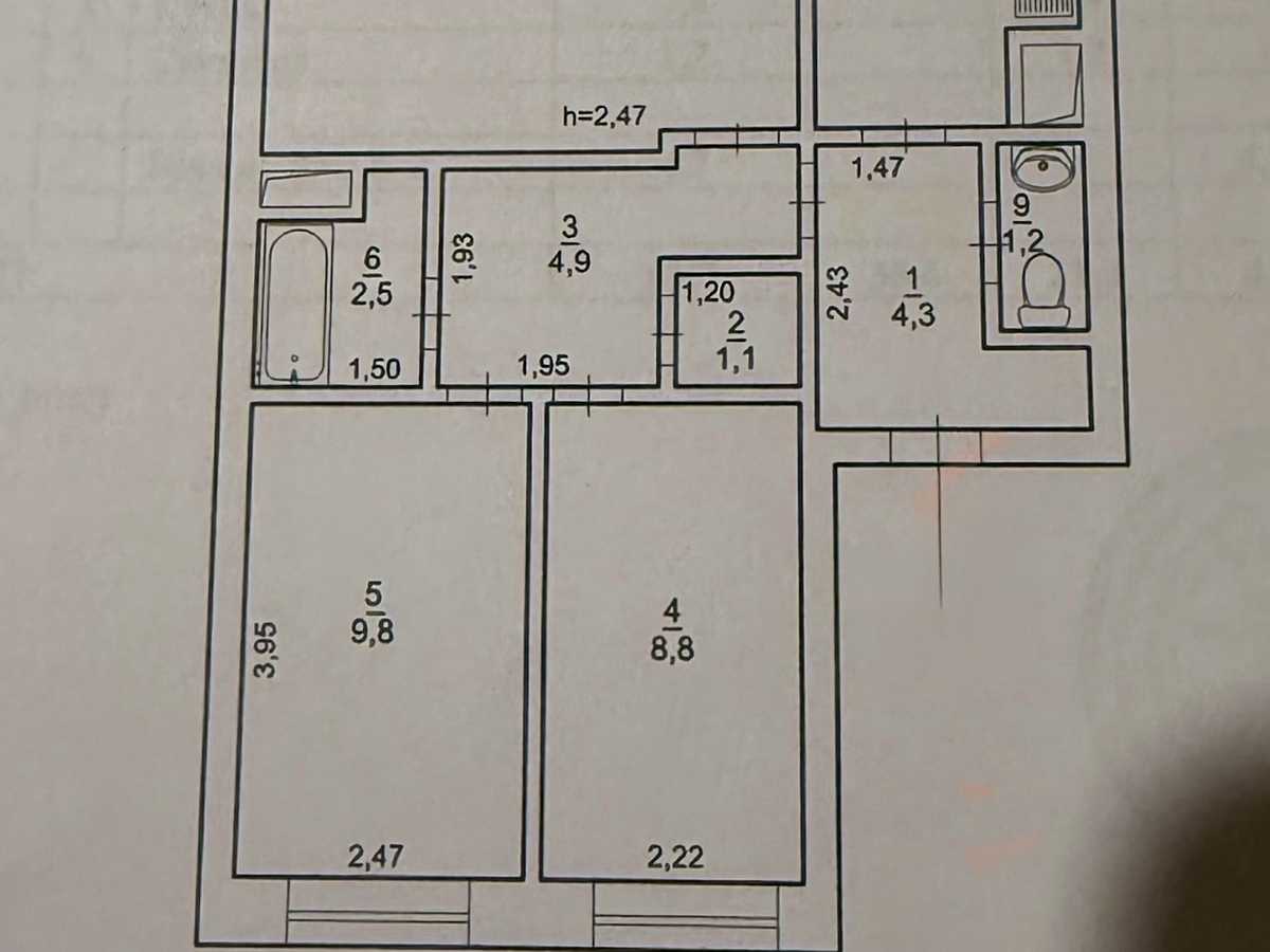 Квартира на вул. Каунаська вул., 12/2 в Києві, ID 302863, фото №9
