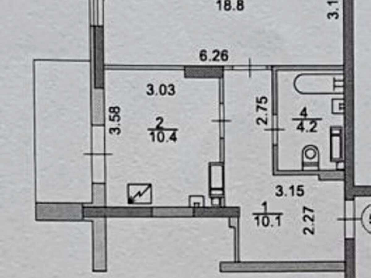 Квартира на вул. Миколи Кибальчича, 1-Б в Києві, ID 303158, фото №9