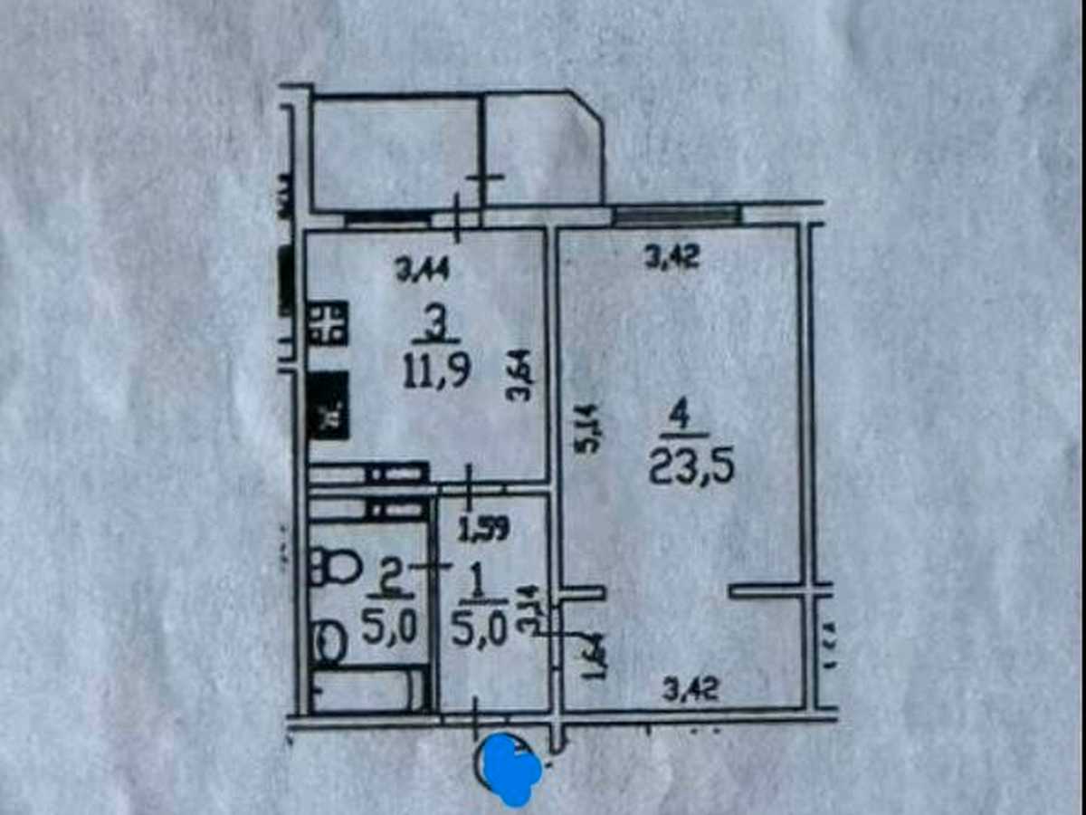 Квартира на вул. Краківська, 13-А в Києві, ID 303260, фото №13