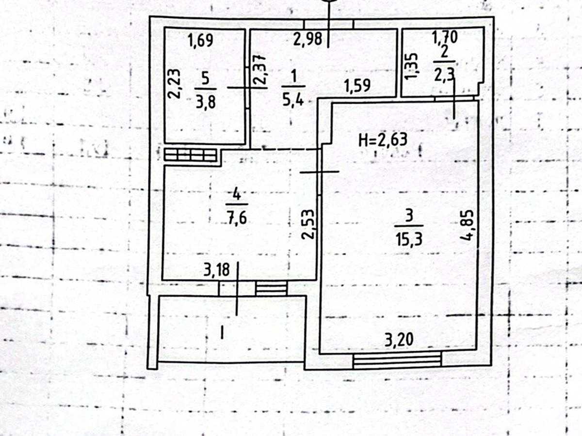 Квартира на вул. Михайла Грушевського, 30б в Одесі, ID 389958, фото №15