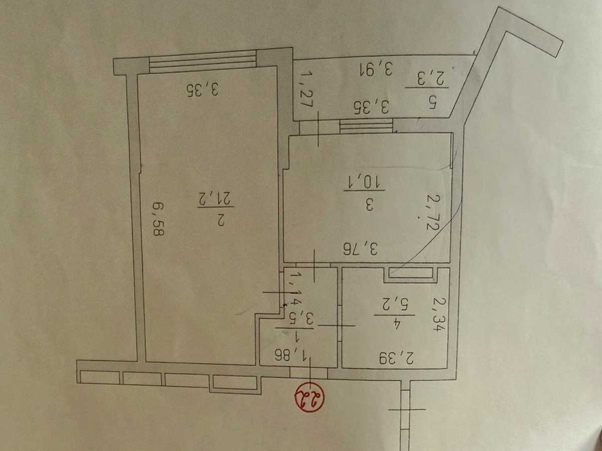 Квартира на вул. Шолуденка, 13-Б в Києві, ID 313548, фото №7