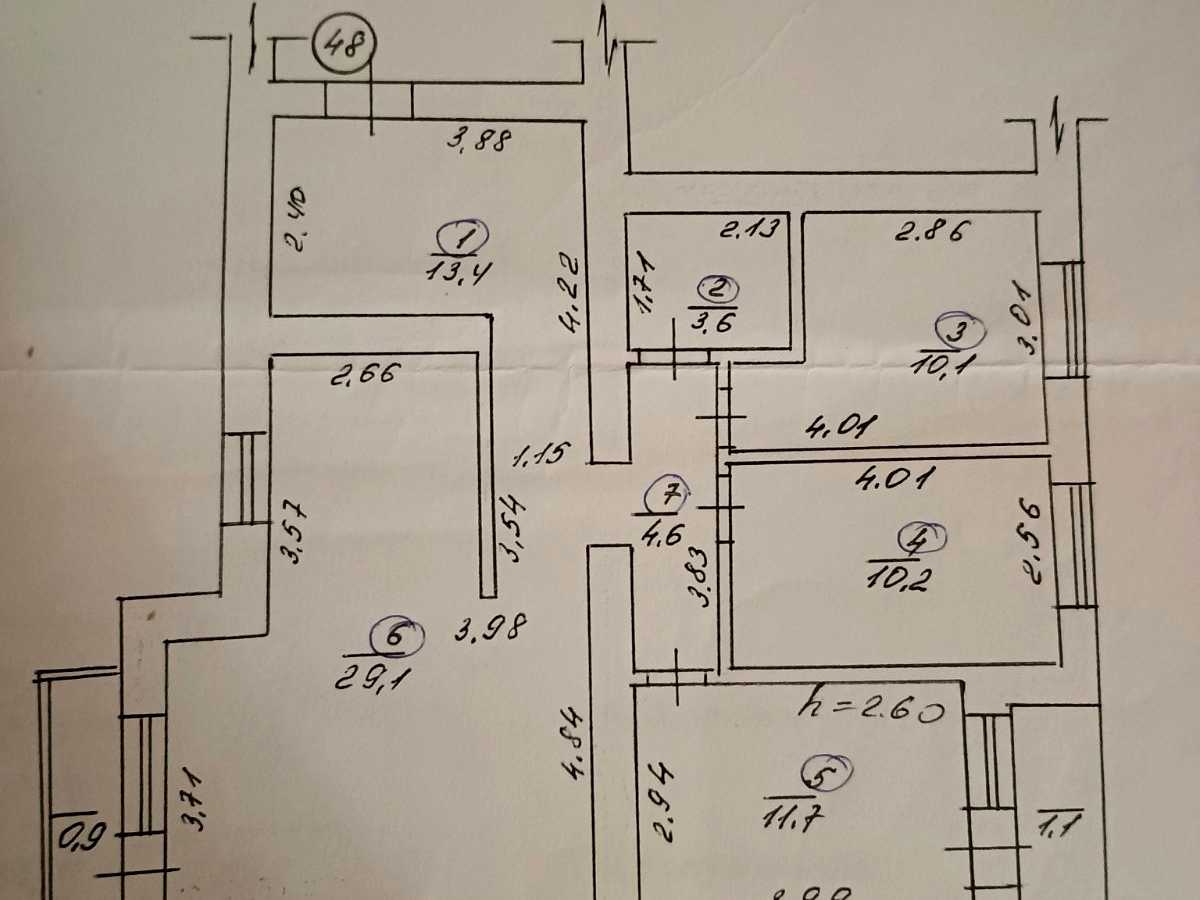 Квартира на вул. Зарічанська, 52/2 в Хмельницькому, ID 391453, фото №14