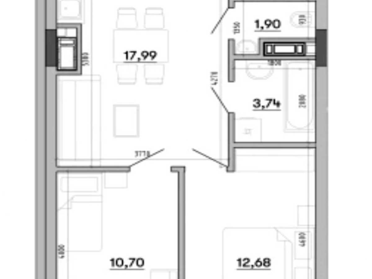 Квартира на вул. Персенківка в Львові, ID 390032, фото №6