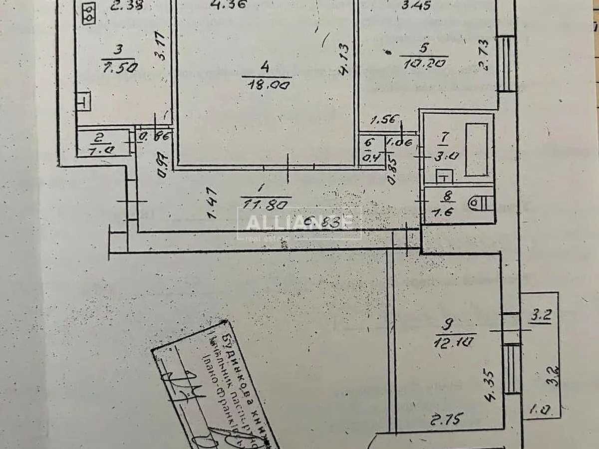 Квартира на вул. Тролейбусна, 14 в Івано-Франківську, ID 394285, фото №20