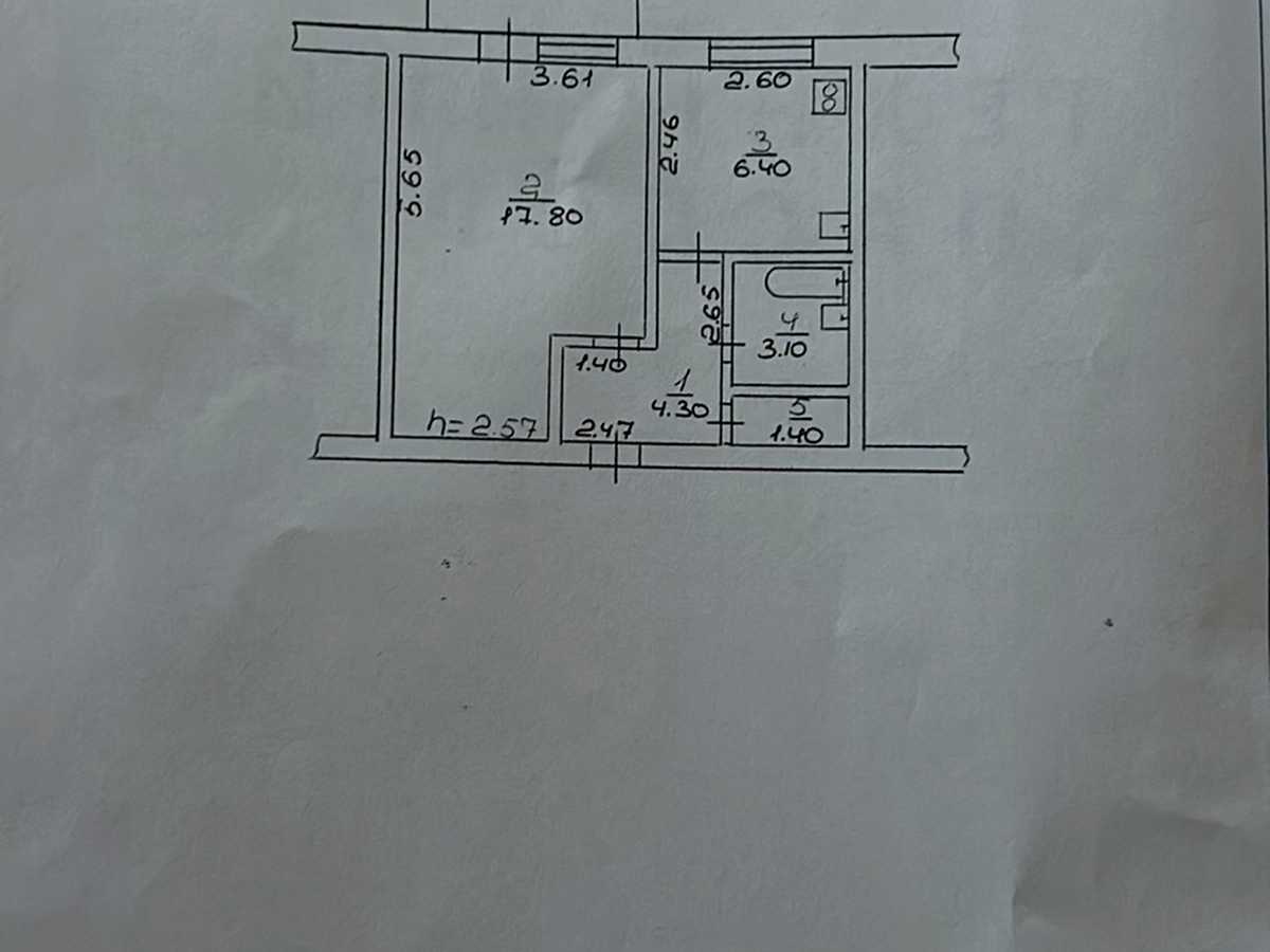 Квартира на вул. Перемоги, 12 в Хмельницькому, ID 391675, фото №13
