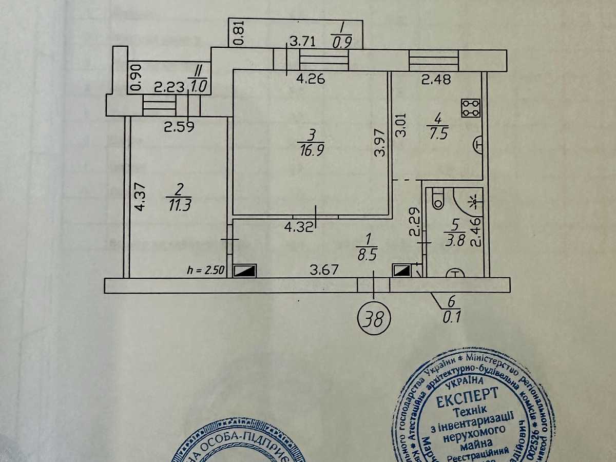 Квартира на просп. Миру, 89 в Чернігові, ID 321217, фото №20