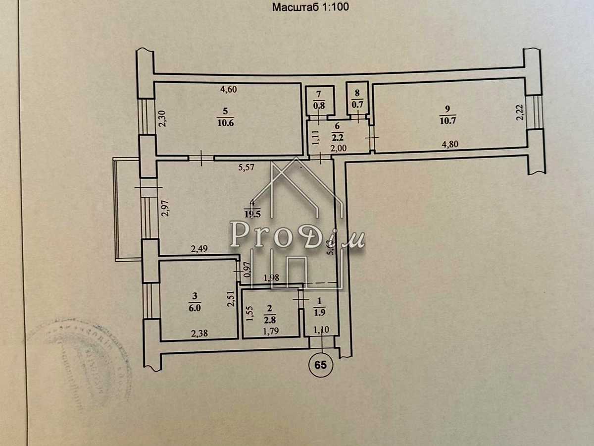 Квартира на вул. Уманська вул., 31/1 в Києві, ID 321204, фото №19