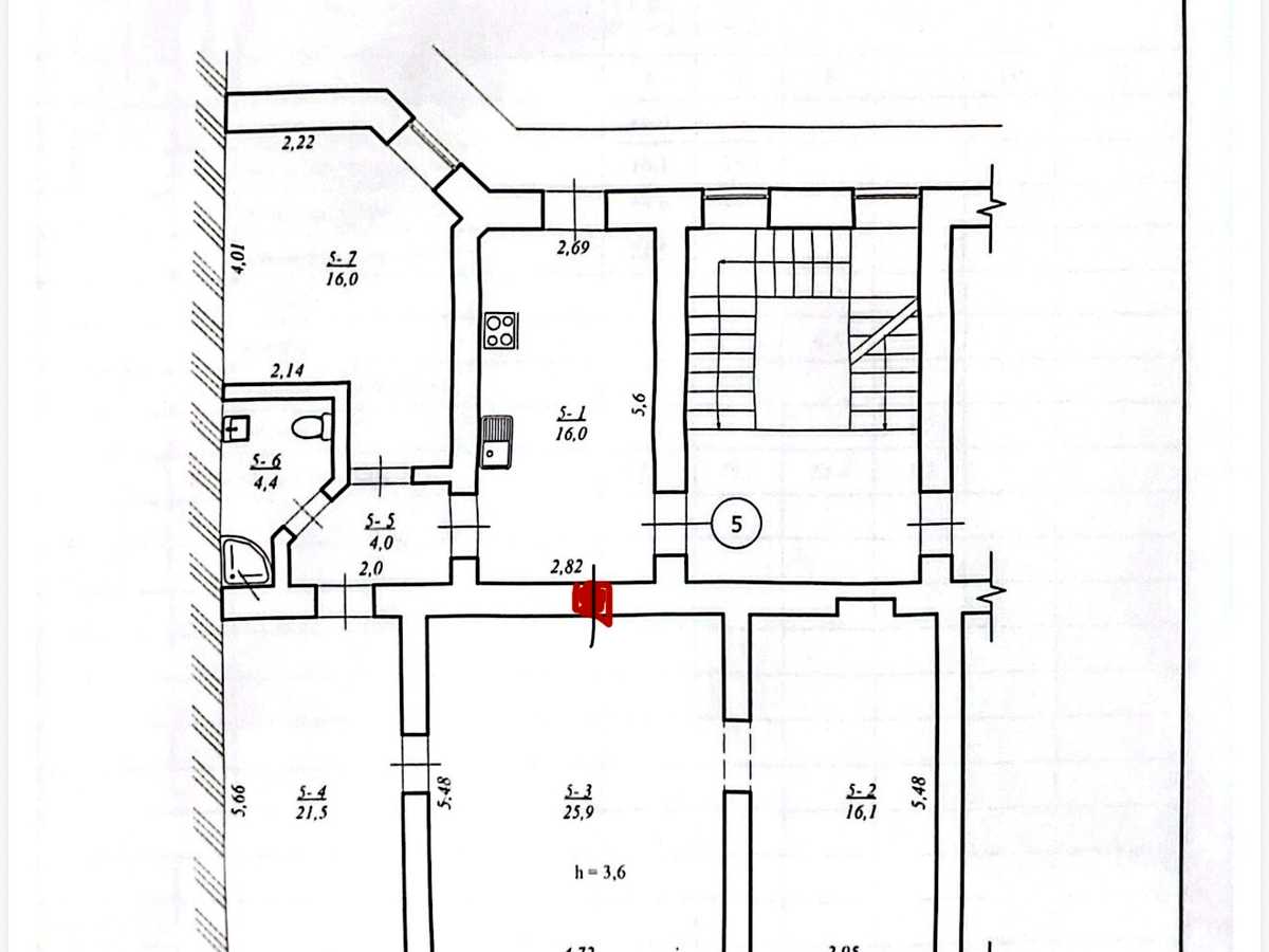 Квартира на вул. Шолом-Алейхема, 5 в Львові, ID 389978, фото №21