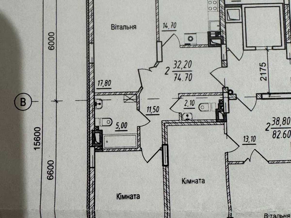 Квартира на вул. Володимира Великого, 91 в Чернівцях, ID 321091, фото №13