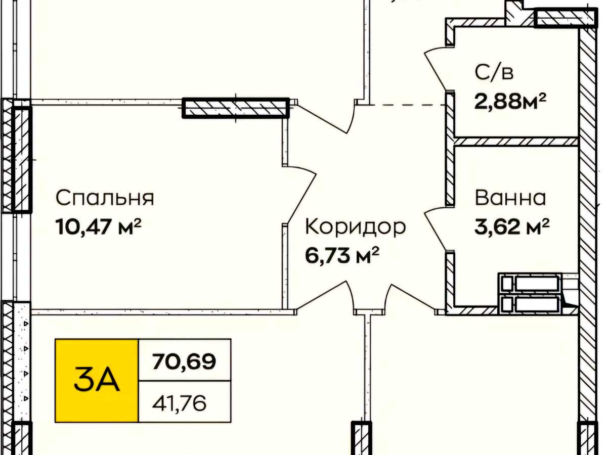 Квартира на вул. Тепловозна, 28 в Києві, ID 320259, фото №8